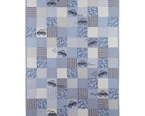 Riding-in-My-Car-Patchwork-cot-Quilt-Q000102