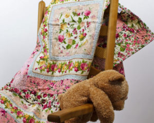 Vintage & Rose Butterfly Quilt